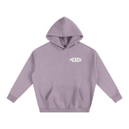 Peace Oversize Fleece Hoodie