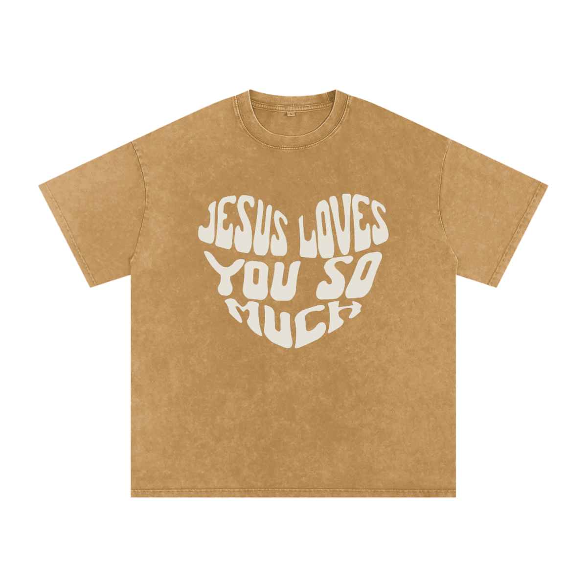 Jesus Loves You Heart Tee