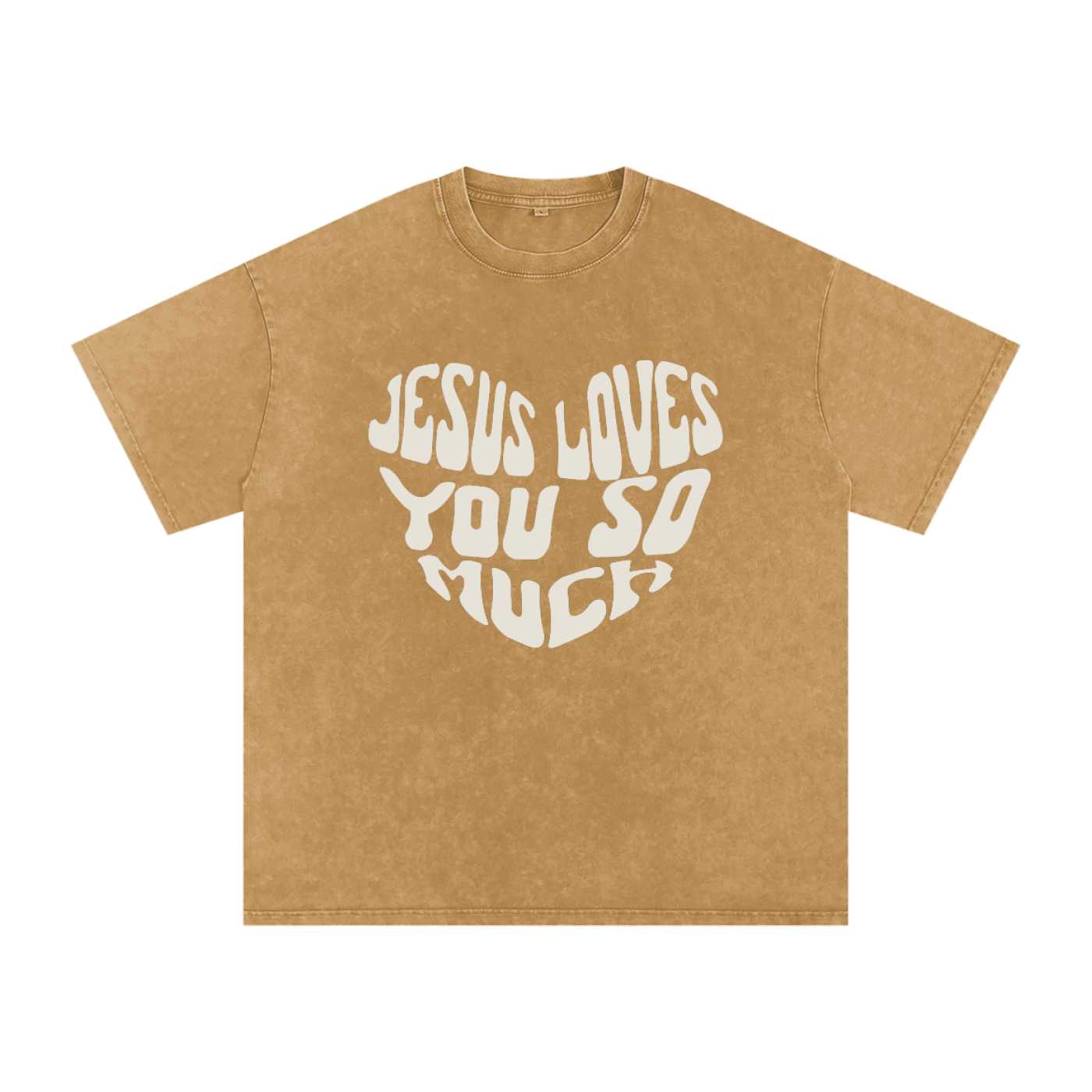 Jesus Loves You Heart Tee - $35.00