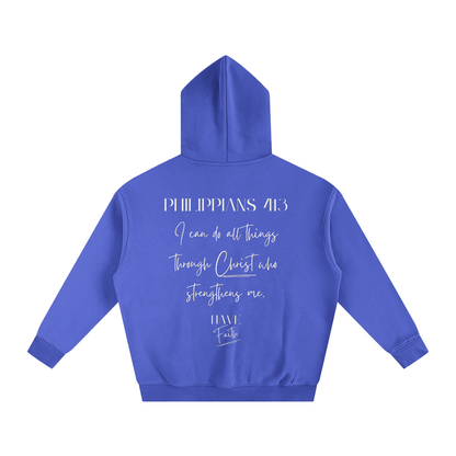 Philippians 4:13 Fleeced Hoodie