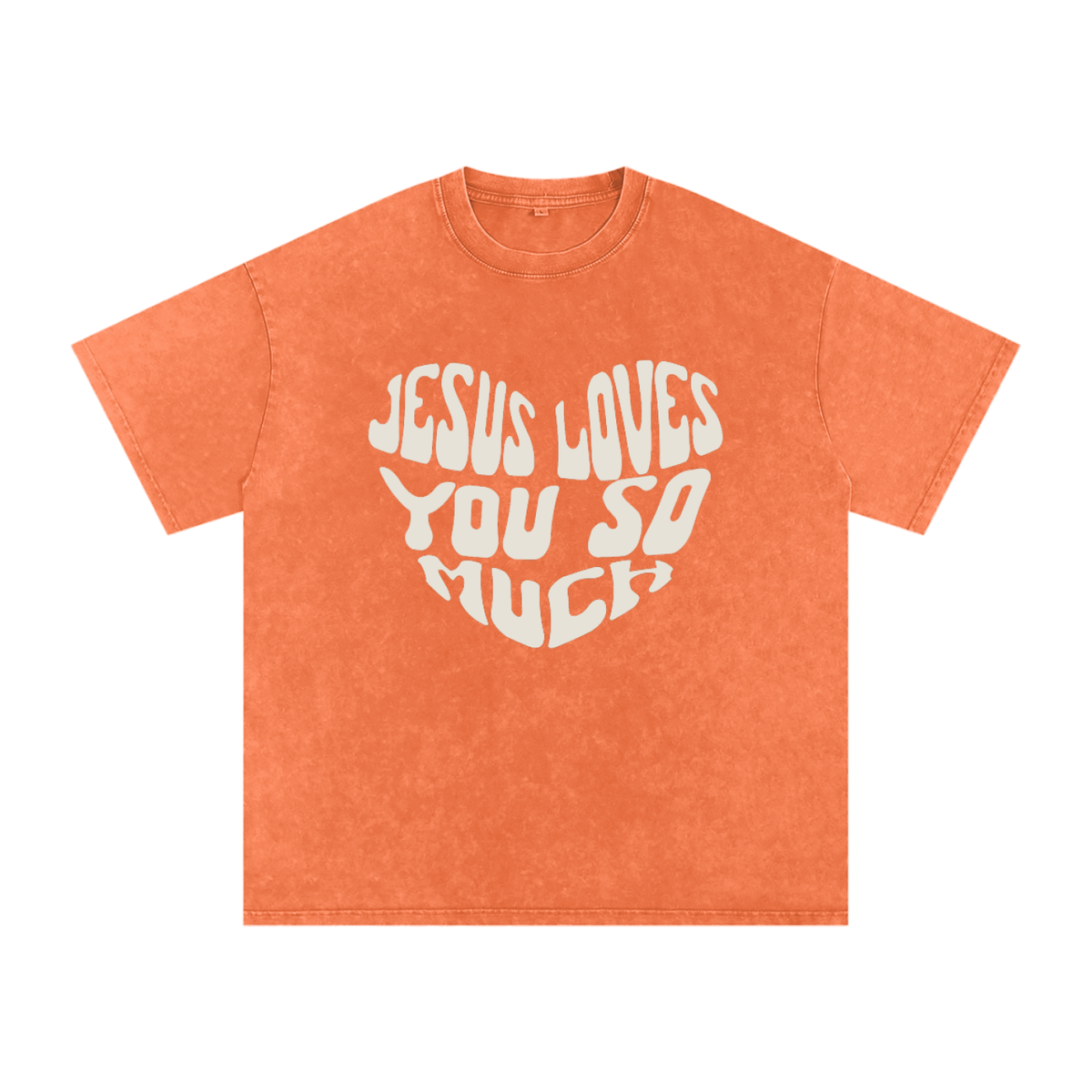 Jesus Loves You Heart Tee