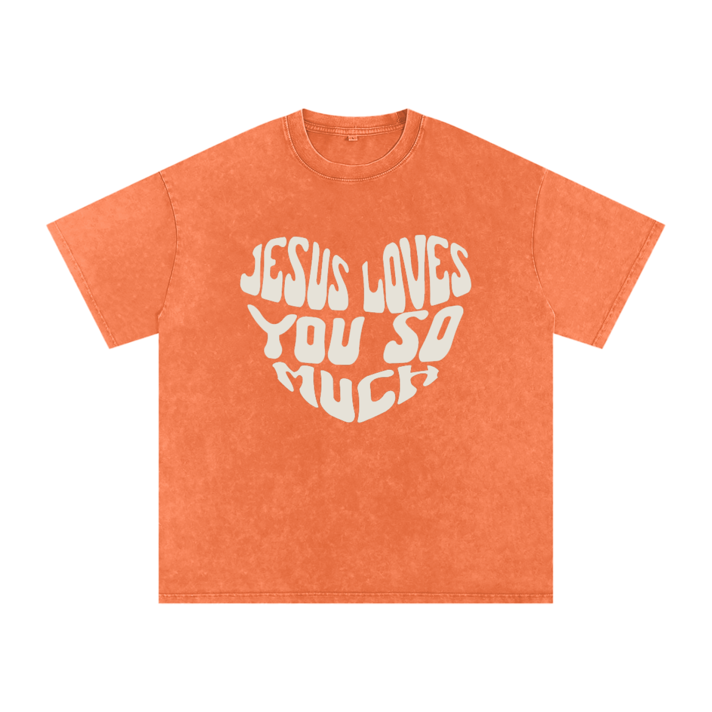 Jesus Loves You Heart Tee - $35.00