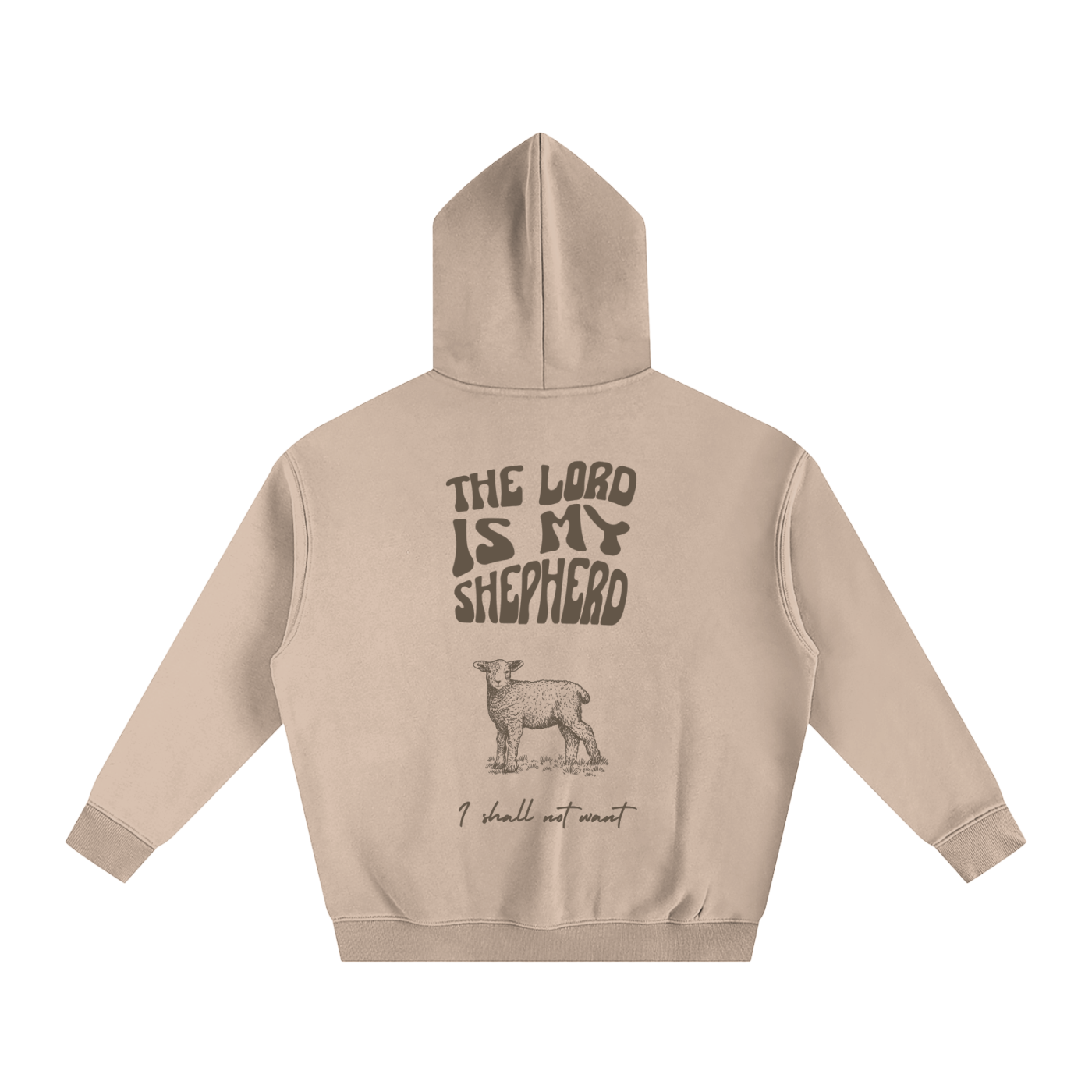 Psalm 23 Oversize Fleeced Hoodie - $59.99