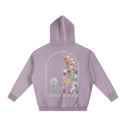 God's Plan Oversize Fleeced Hoodie