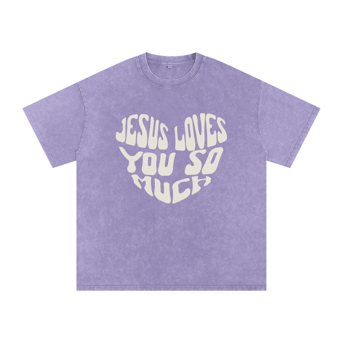 Jesus Loves You Heart Tee