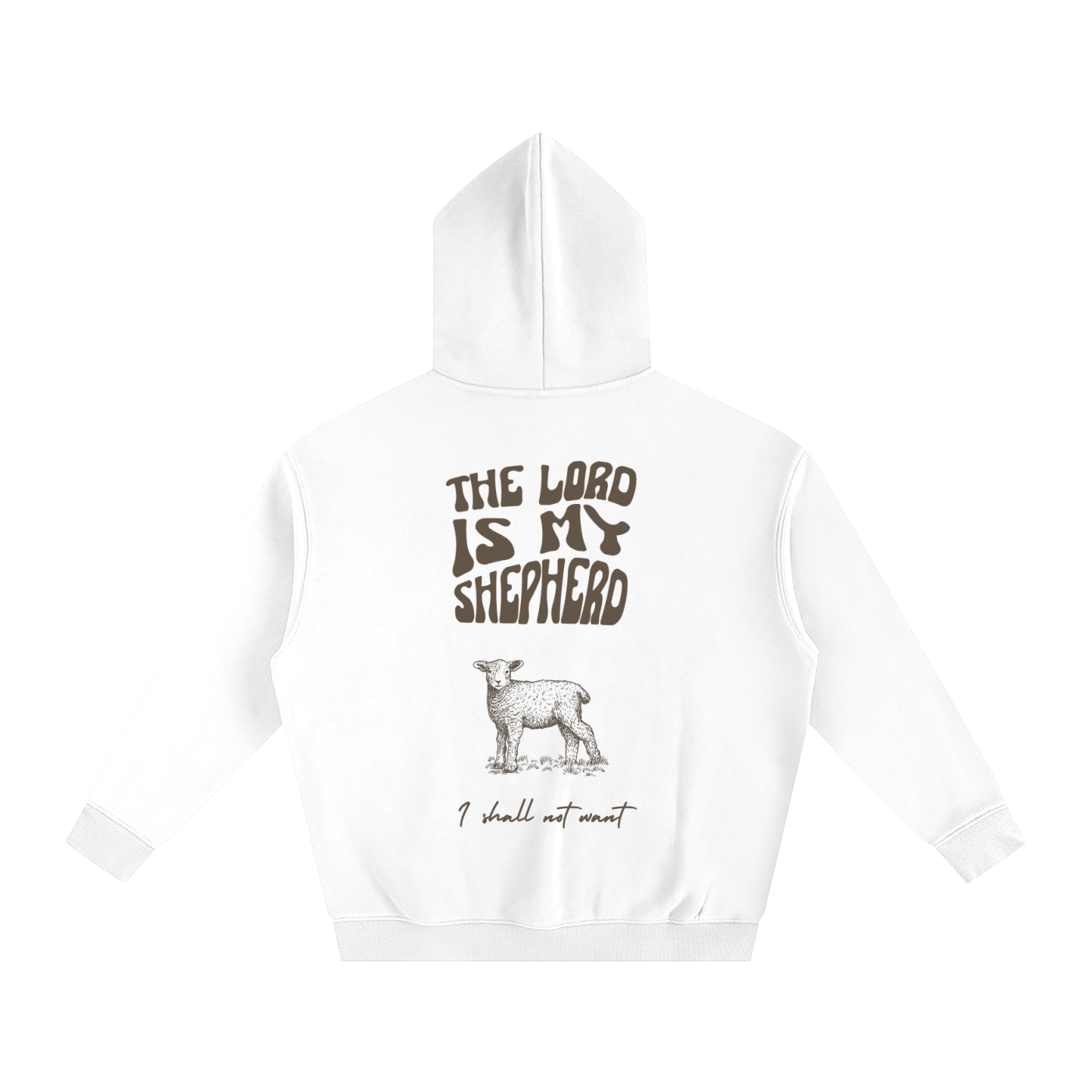 Psalm 23 Oversize Fleeced Hoodie - $59.99