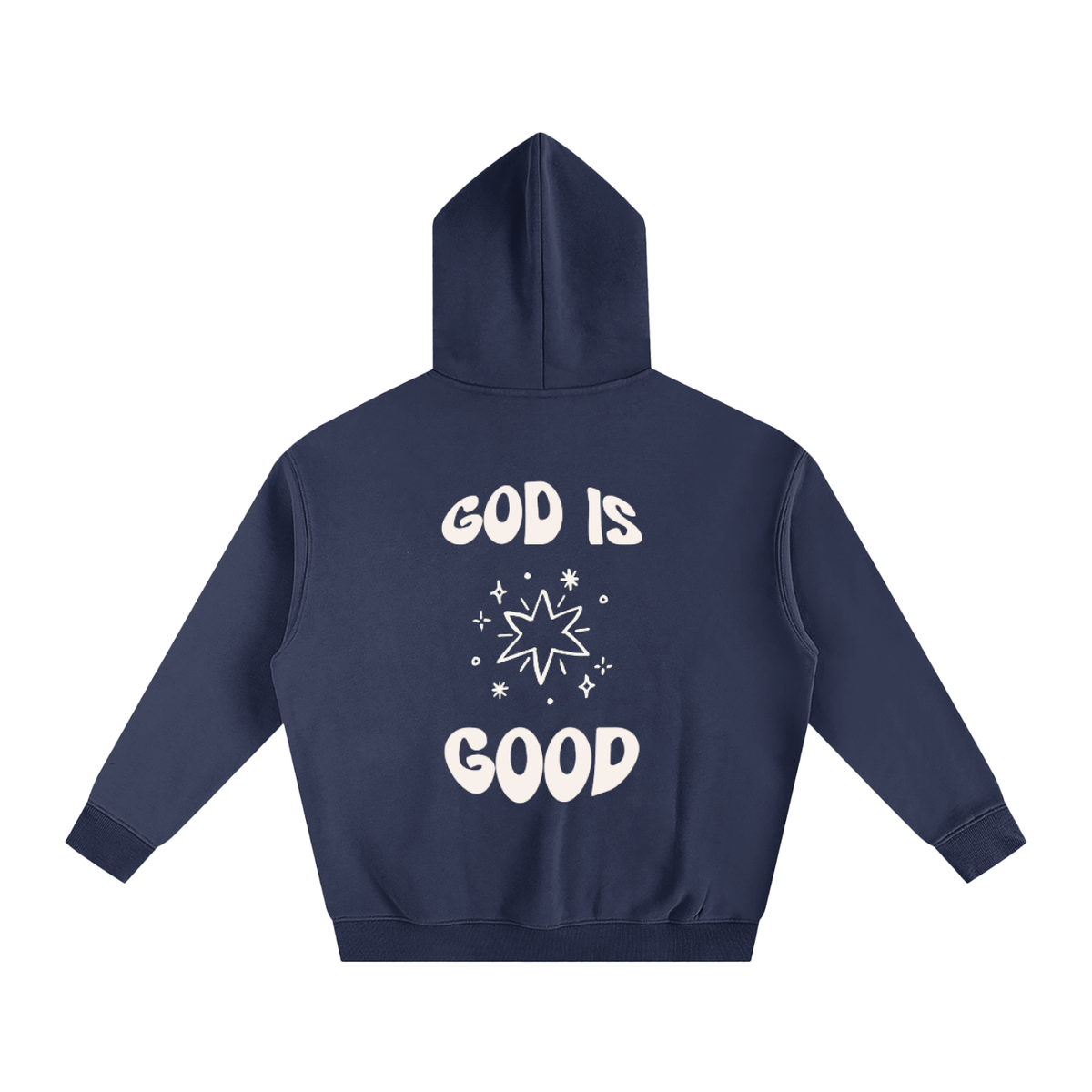 God is Good Oversized Fleeced Hoodie