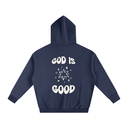 God is Good Oversized Fleeced Hoodie