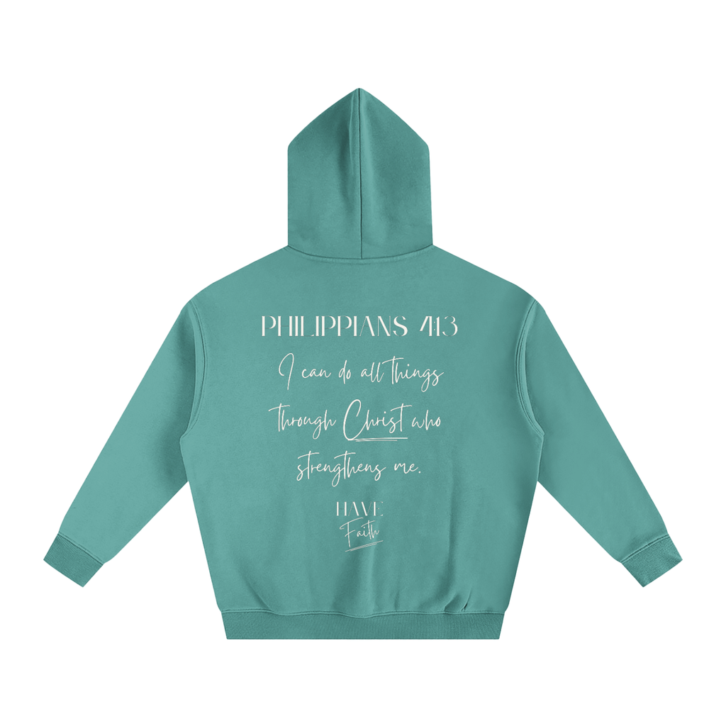 Philippians 4:13 Fleeced Hoodie