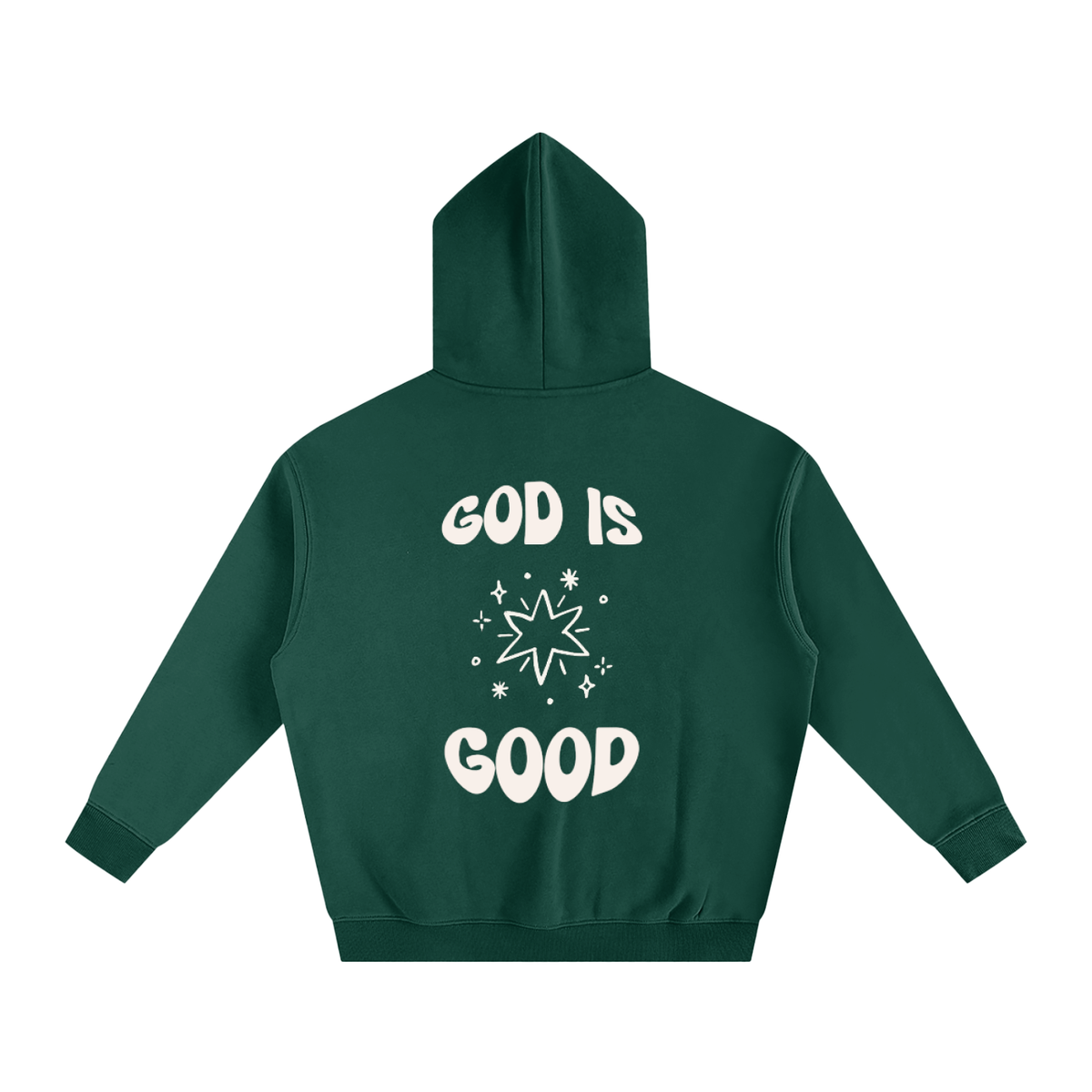 God is Good Oversized Fleeced Hoodie