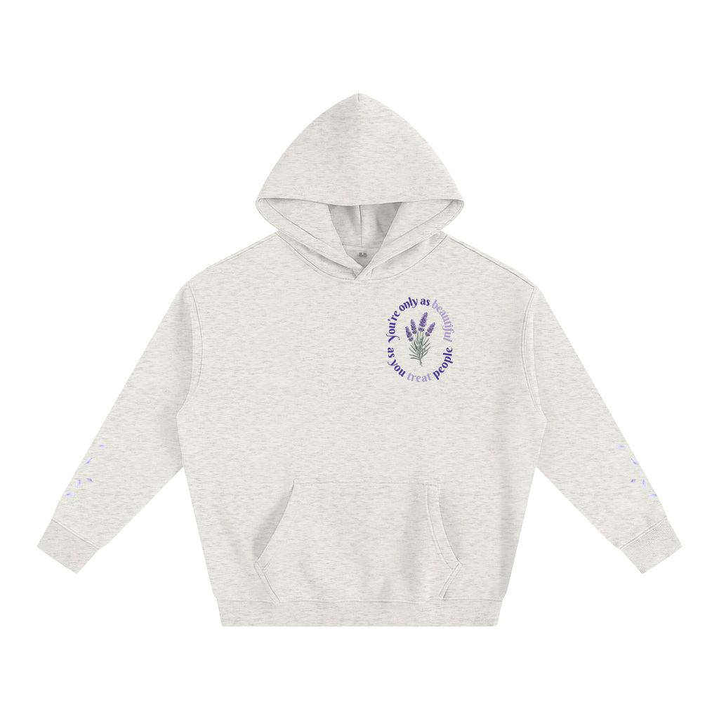 Only As Beautiful Oversize Fleeced Hoodie