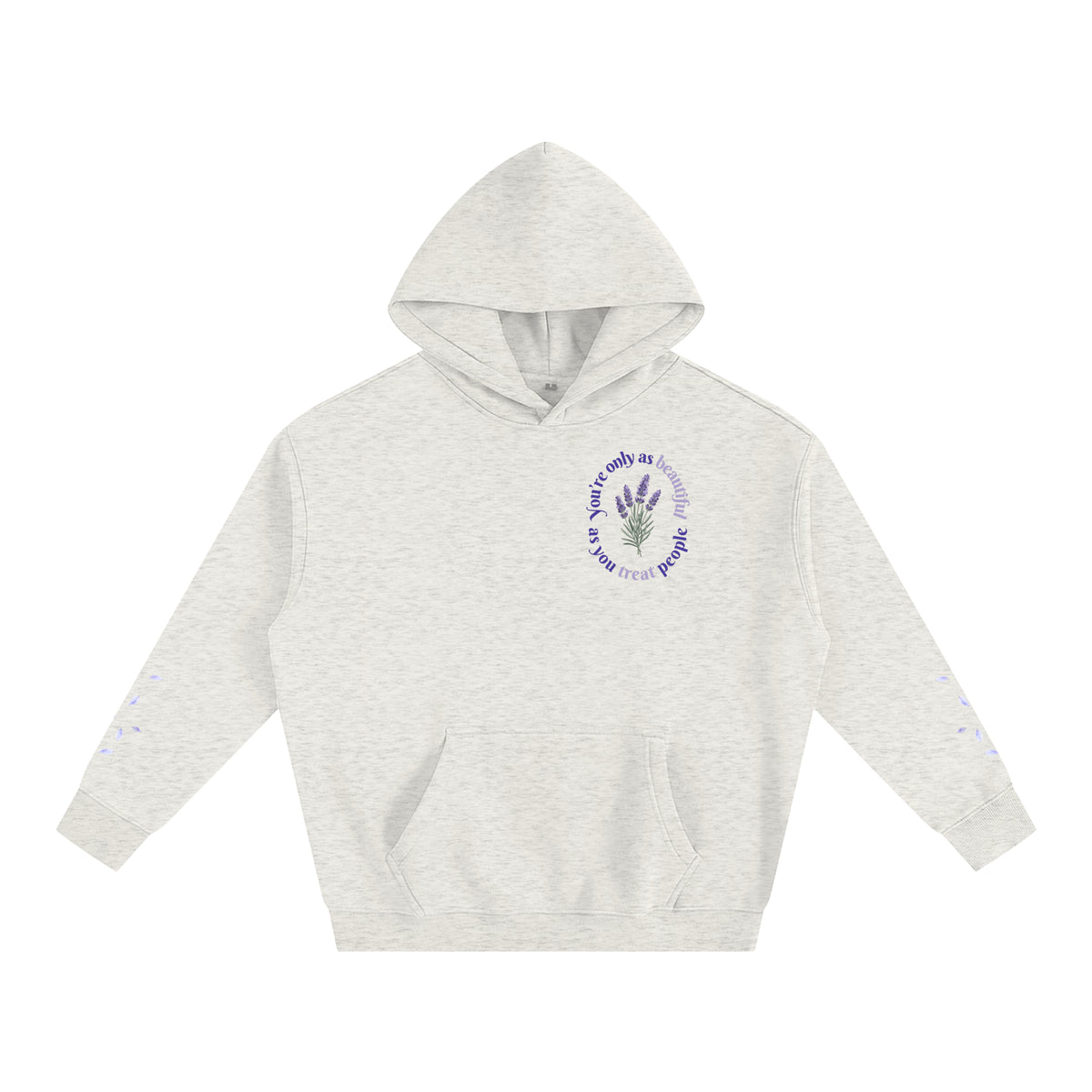Only As Beautiful Oversize Fleeced Hoodie