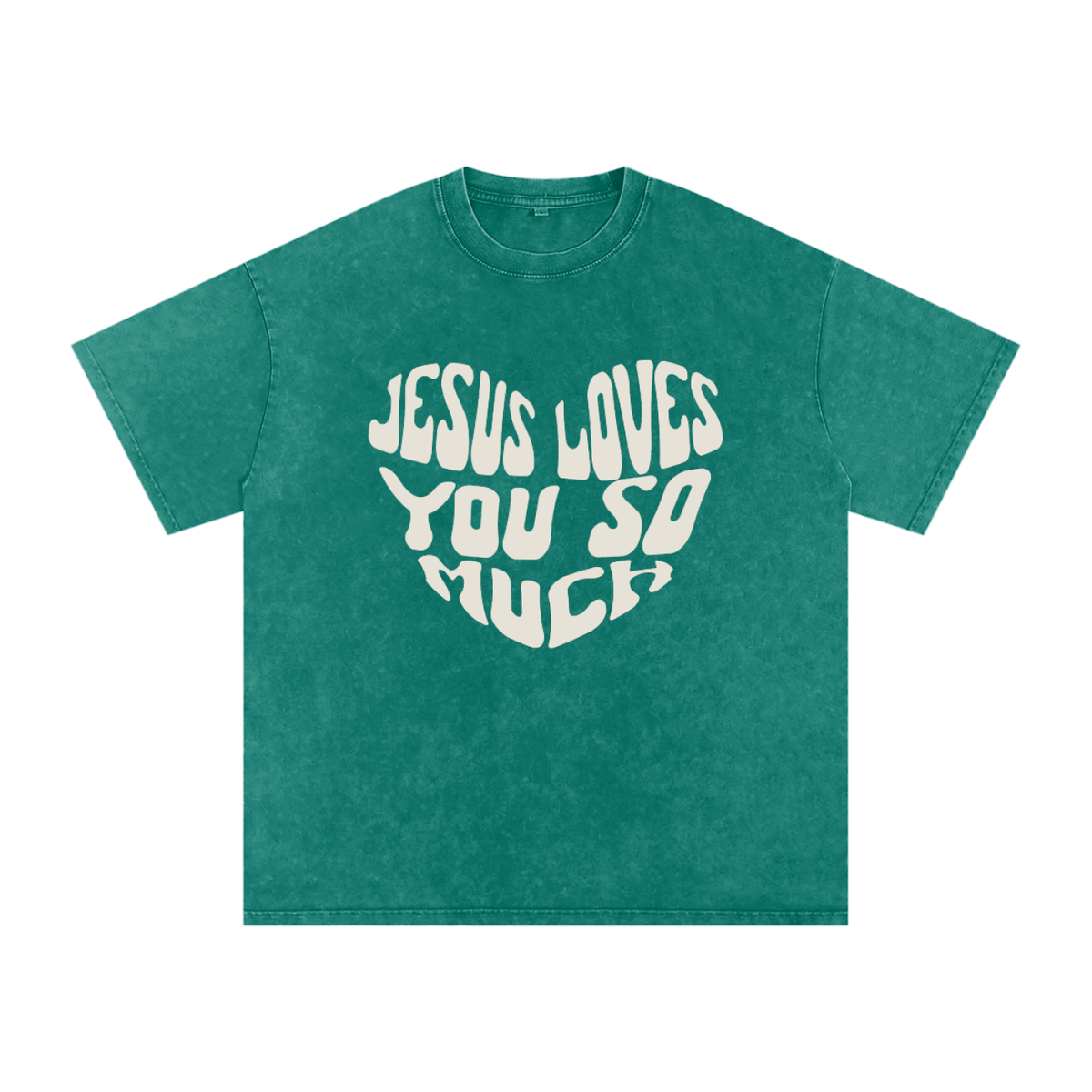 Jesus Loves You Heart Tee