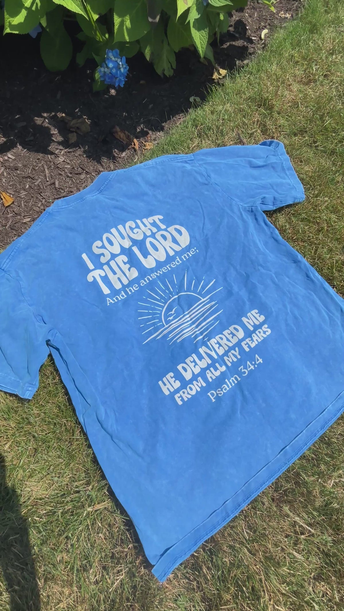 Psalm 34:4 Tee