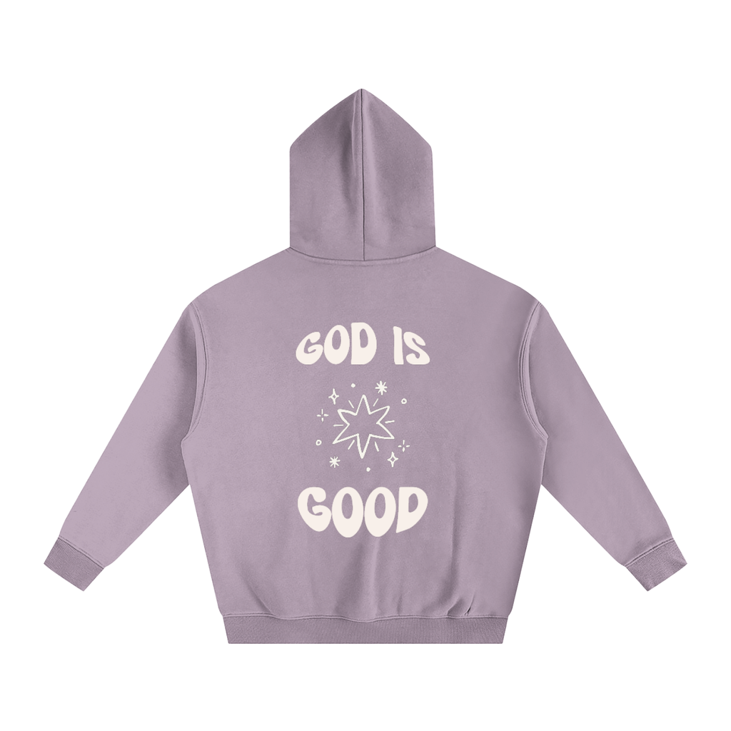 God is Good Oversized Fleeced Hoodie