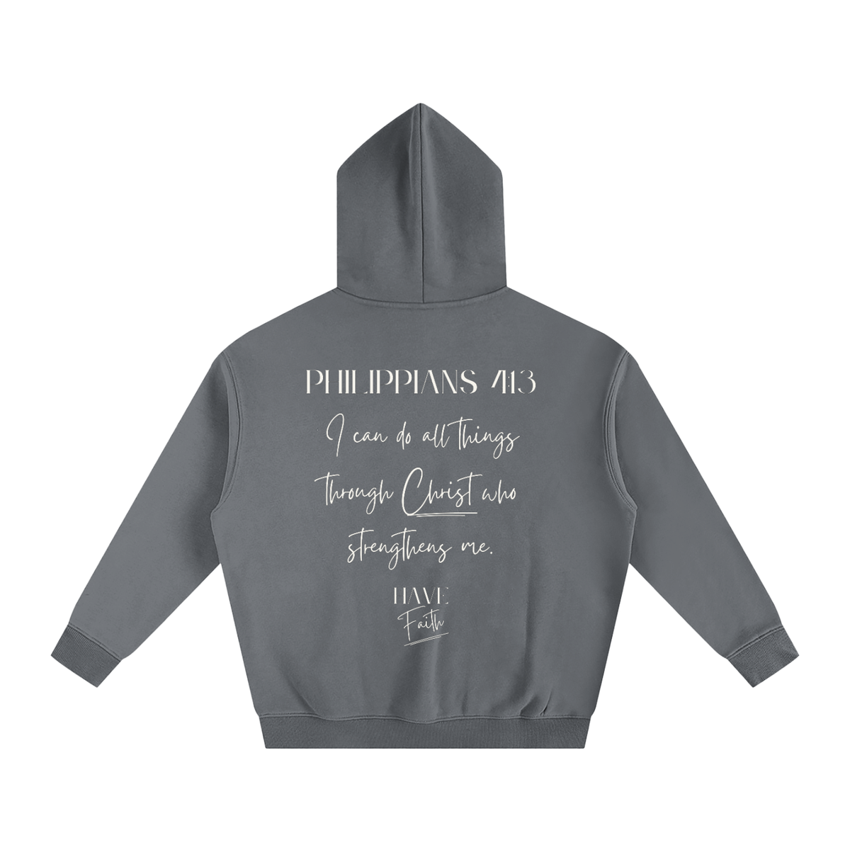 Philippians 4:13 Fleeced Hoodie