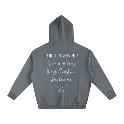 Philippians 4:13 Fleeced Hoodie