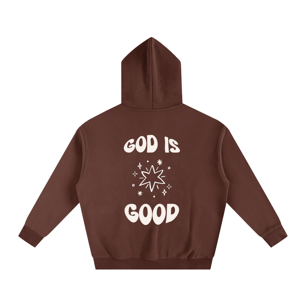 God is Good Oversized Fleeced Hoodie
