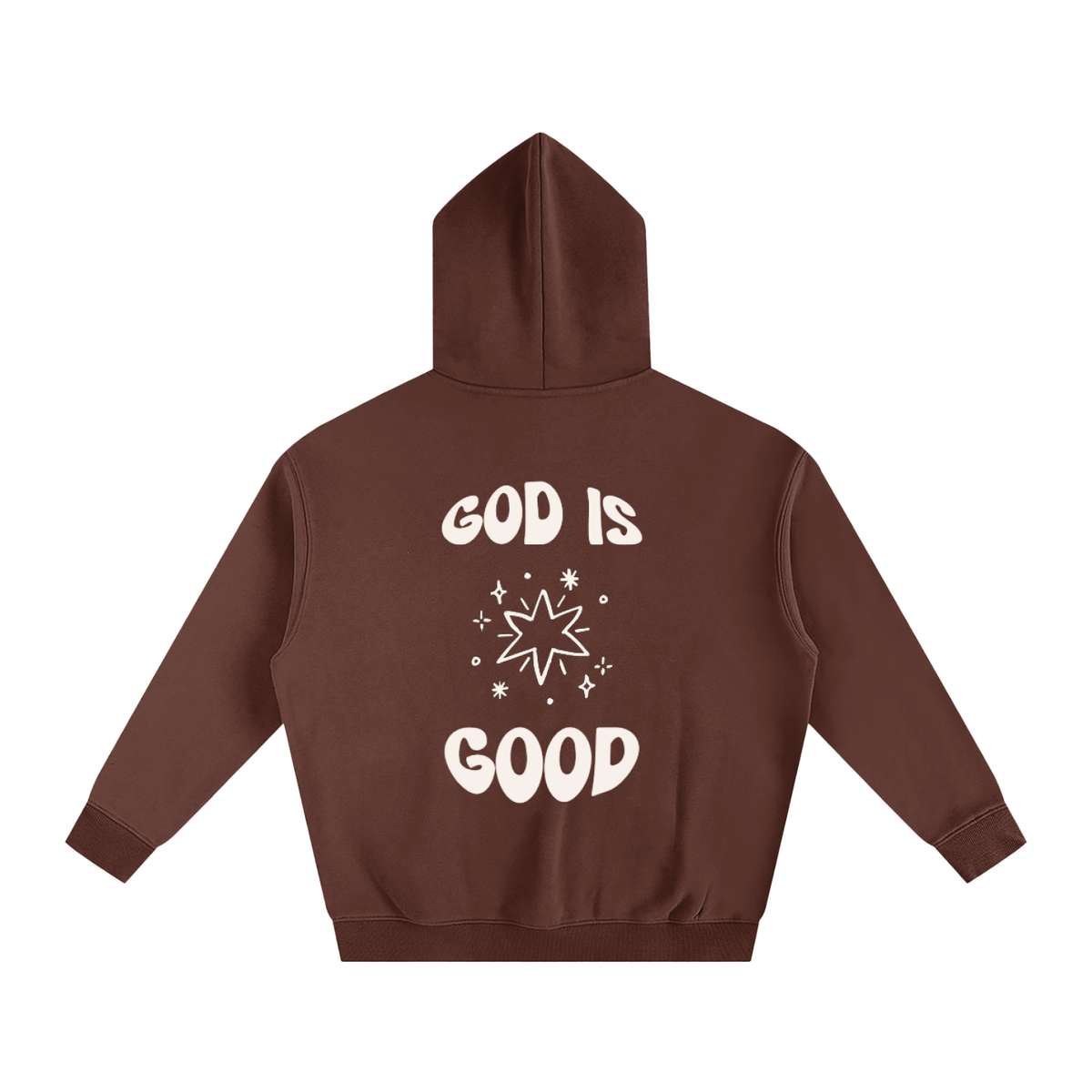 God is Good Oversized Fleeced Hoodie
