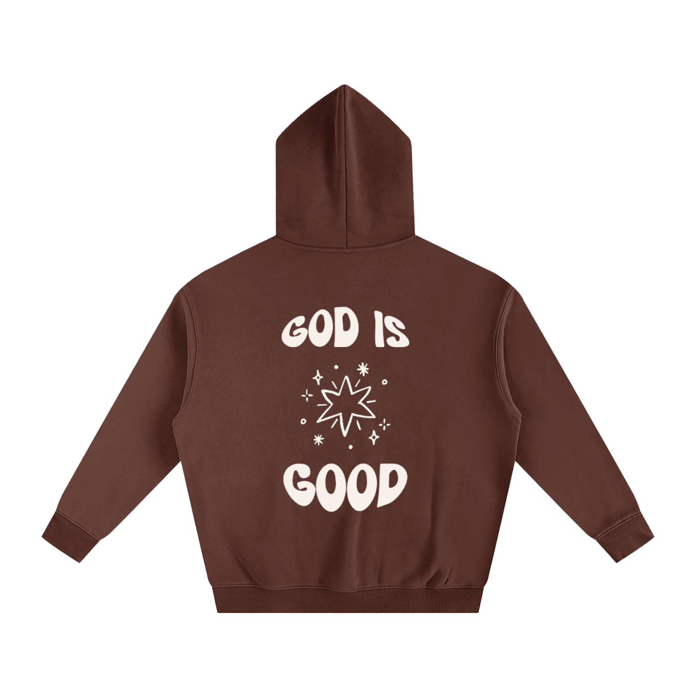 God is Good Oversized Fleeced Hoodie