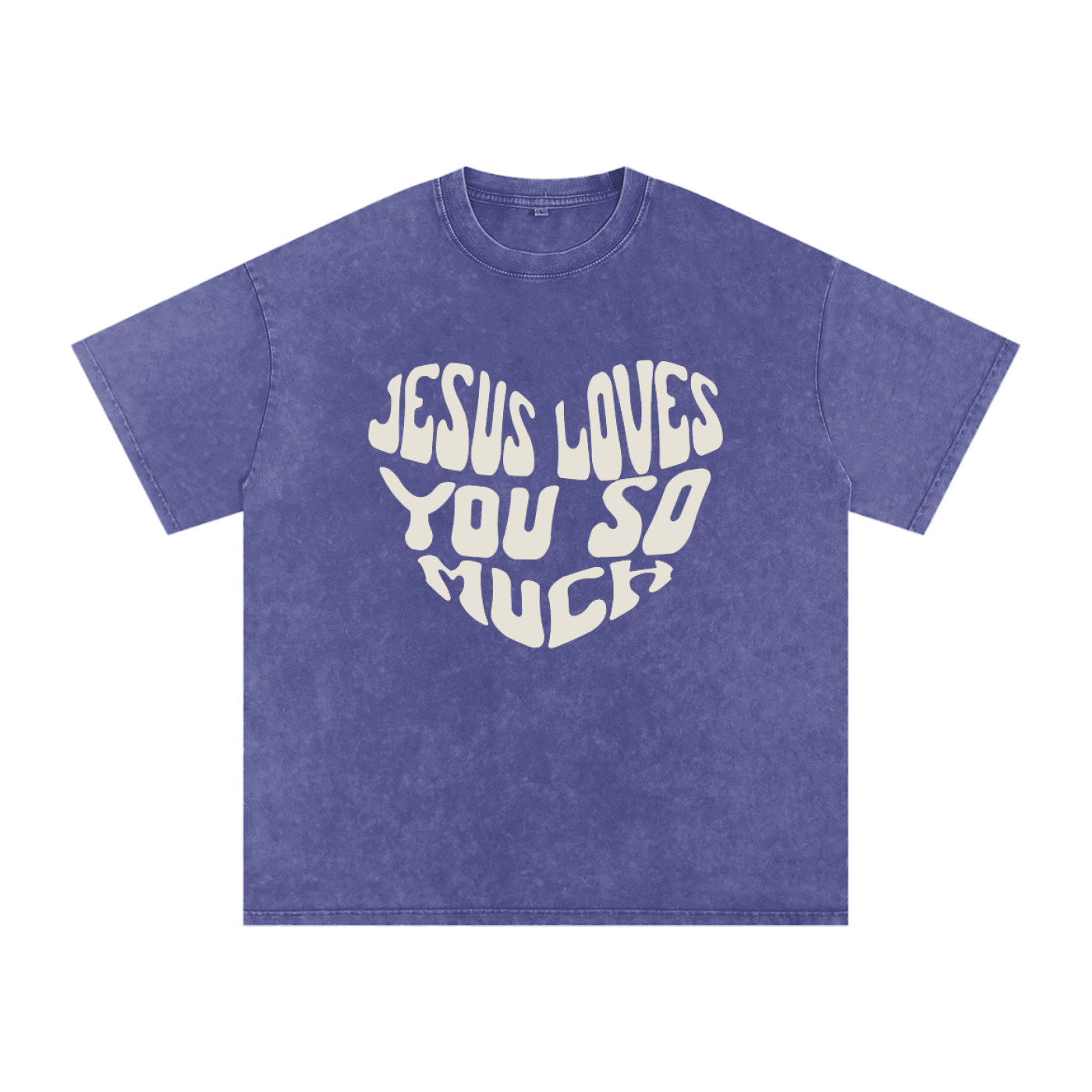 Jesus Loves You Heart Tee - $35.00