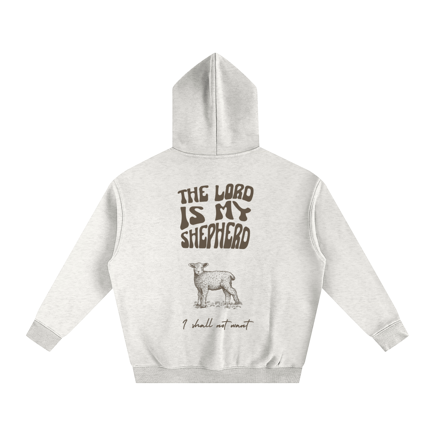 Psalm 23 Oversize Fleeced Hoodie - $59.99